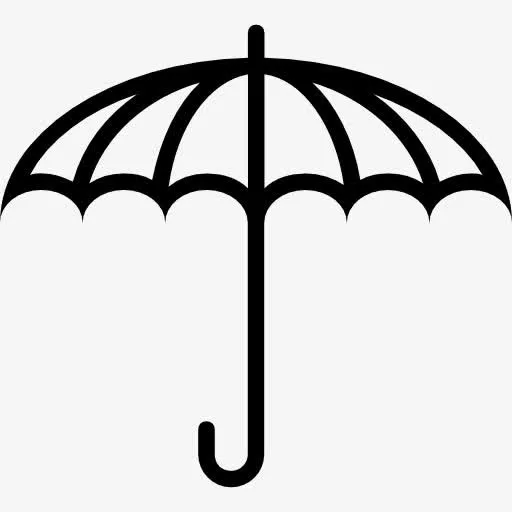 打开伞概述工具符号图标免抠