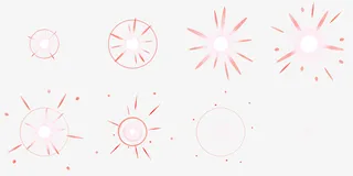 炫光放射效果免抠