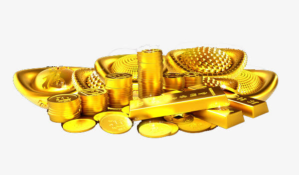 金色元宝免抠