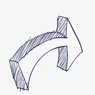 卡通风格箭头2免抠