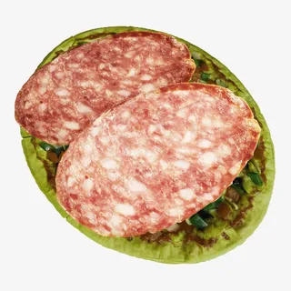 实物披萨肉片免抠