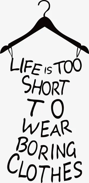 创意个性英文字母吊带裙免抠