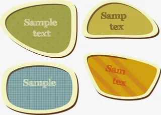 复古边框优惠券免抠