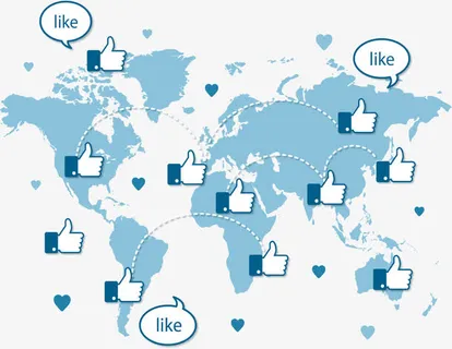 互联网社交点赞免抠