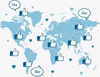 互联网社交点赞免抠