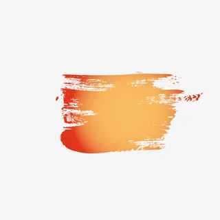 渐变色彩毛笔笔刷免抠