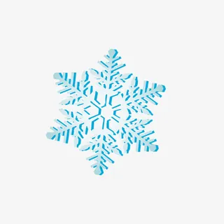雪花免抠