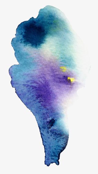 创意水彩元素水彩元素免抠