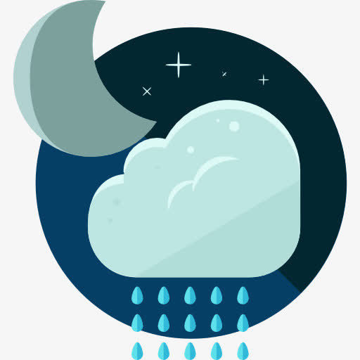 雨图标免抠