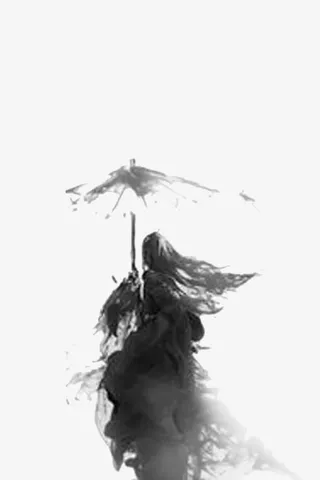 水墨人物免抠