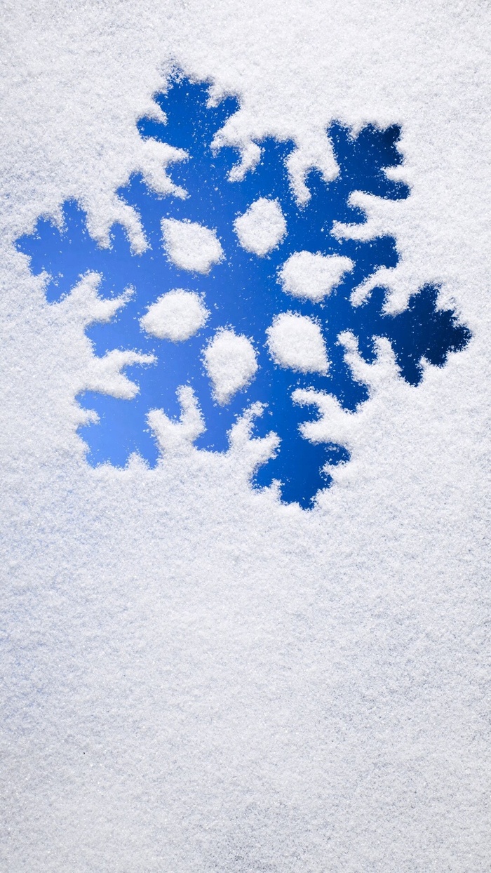 浪漫雪地纹理h5背景高清