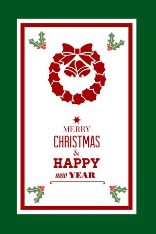 大气时尚圣诞元旦海报高清