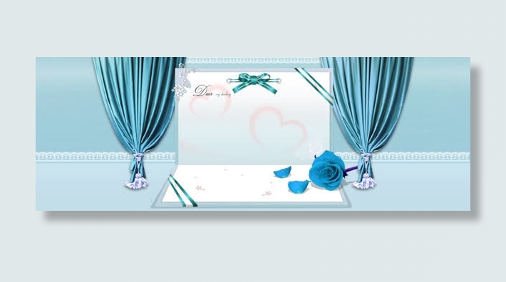 现代简约唯美banner创意海报设计