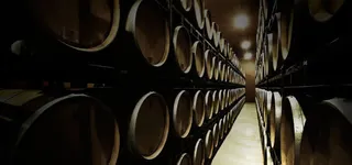 红酒橡木桶图片免抠