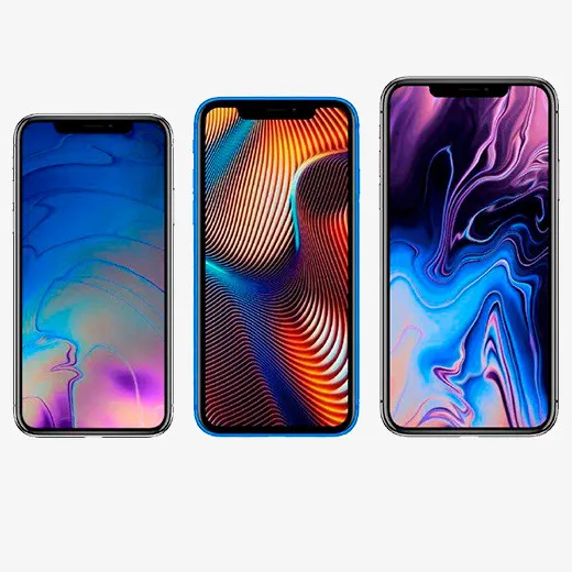 苹果手机iphonexs不同尺寸屏幕免抠