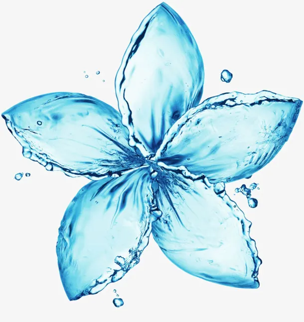 水花水面水花免抠