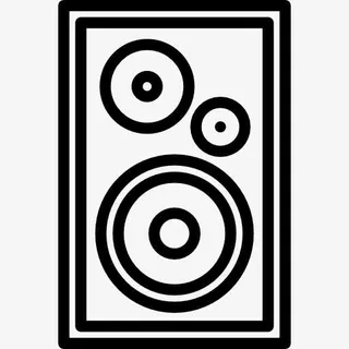 扬声器图标免抠