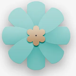 微立体新式雕花素材免抠