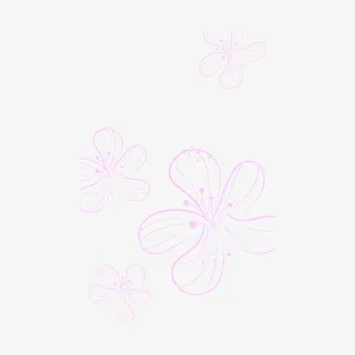 粉色淡雅花纹店铺背景元素