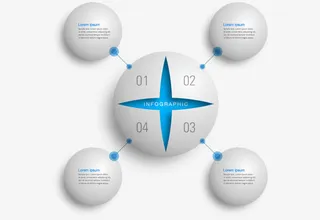 科技简约创意几何元素免抠