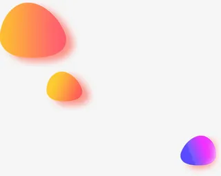 芒果装饰芒果 装饰 漂浮 渐变免抠