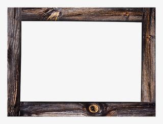 复古乡村风格画框免抠