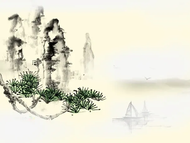 山水画免抠