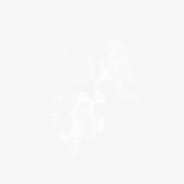 白色热气腾腾食物烟雾免抠背景底纹元素