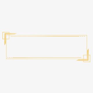 国潮风锦绣边框免抠