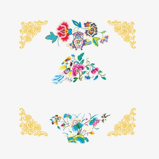 中国风底纹免抠