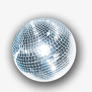 圣诞节银球免抠