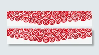 祥云顶纹装饰免抠