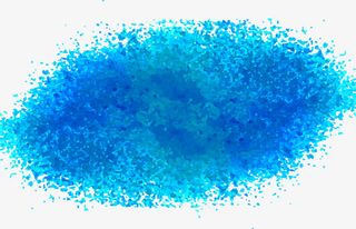 蓝色碎片底纹免抠