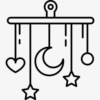 婴儿枕图标免抠