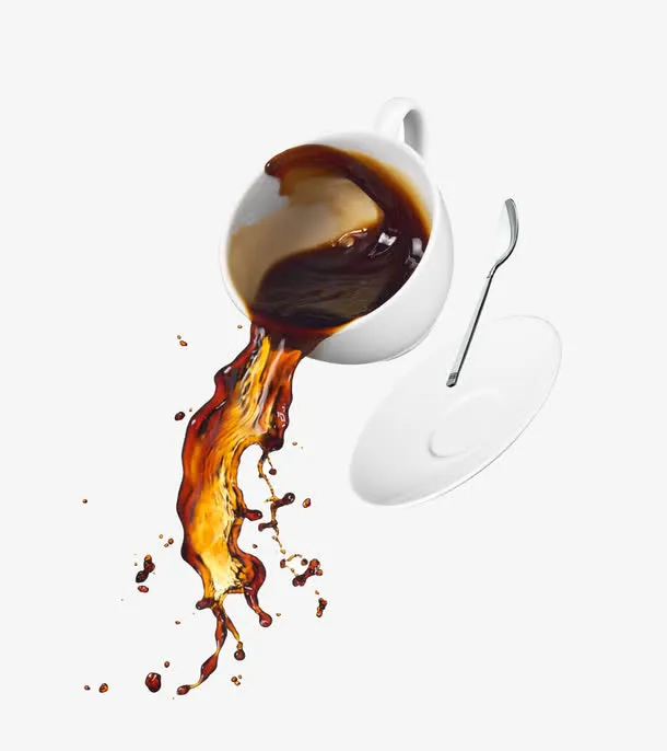 咖啡杯子效果免抠