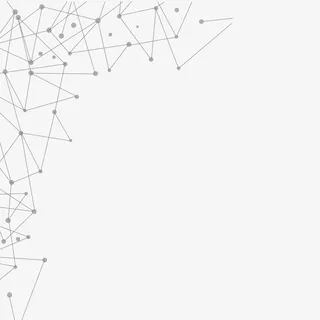 矢量简约灰色抽象对称科技感纹路元素免抠