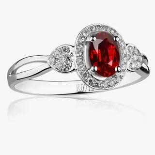 白金钻石戒指免抠