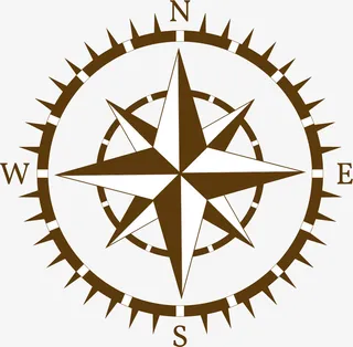 创意方向辨别指南针装饰免抠png免抠