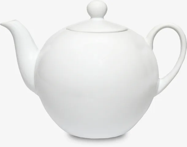 白色茶壶素材免抠免抠