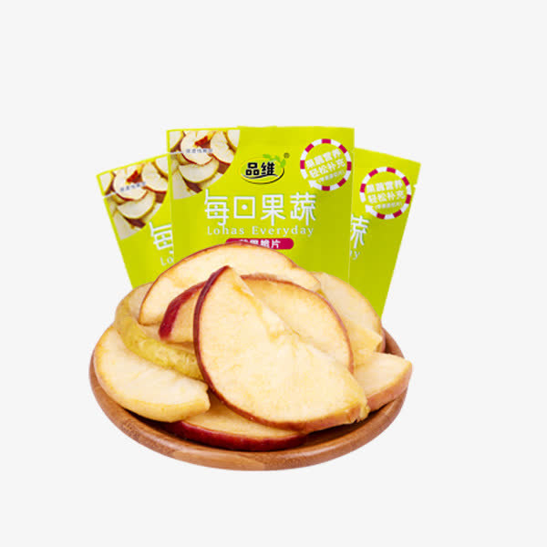 苹果包装脆片免抠