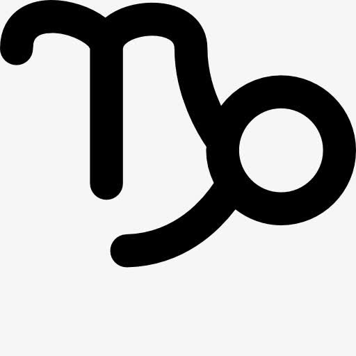 摩羯座符号图标免抠