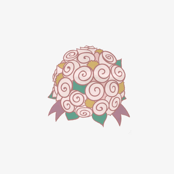 新娘鲜花免抠素材免抠