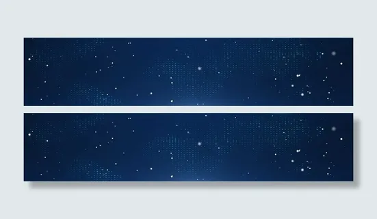 蓝色星空科技感背景图案高清