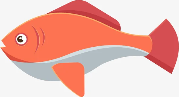 海洋生物呆萌的小鱼免抠