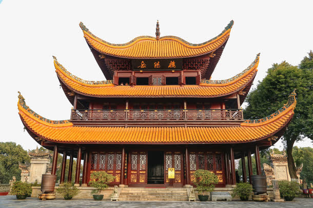 旅游胜地岳阳楼免抠