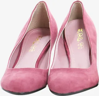 粉色新婚高跟鞋新娘免抠