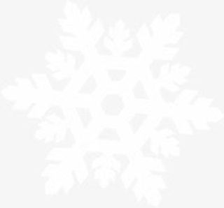 白色唯美冬日雪花朦胧免抠