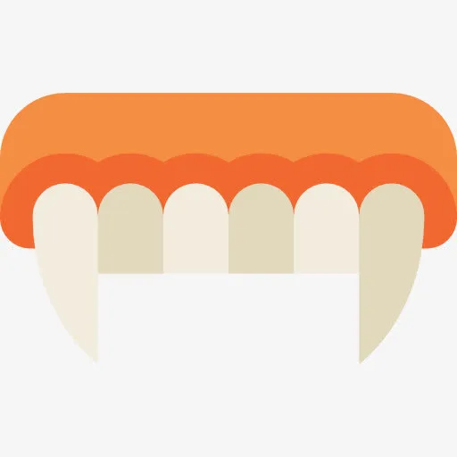 尖牙图标免抠