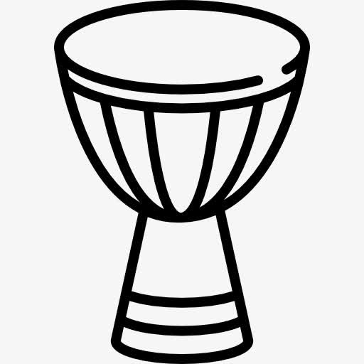 非洲鼓图标免抠