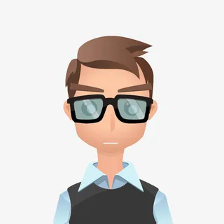 男子证件照免抠